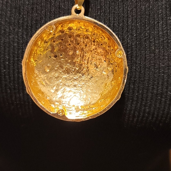 NWT Crystal Covid Emoji necklace by Betsey Johnson - Picture 7 of 7